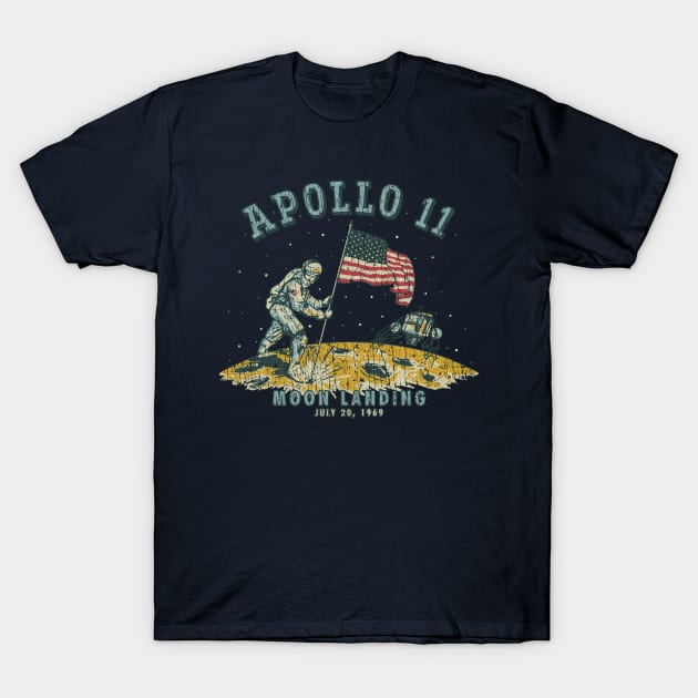 Apollo 11 Moon Landing 1969 T-Shirt by JCD666